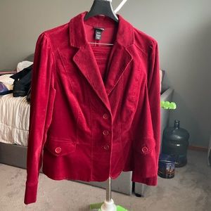 Lane Bryant 2 piece Corduroy Suit